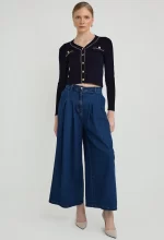 Faux Chained Knitted Cardigan - Image 5