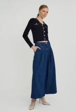 Faux Chained Knitted Cardigan - Image 6
