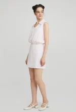 Sugarplum Scallop Mini Skirt - Image 6