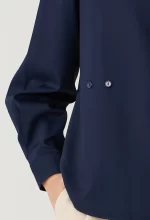 Asymmetrical Wrap Side Tie Dress - Image 2