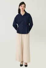 Asymmetrical Wrap Side Tie Dress - Image 7