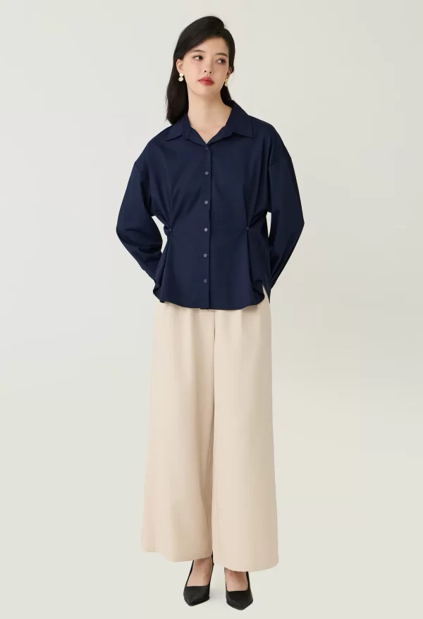 Asymmetrical Wrap Side Tie Dress - Image 7
