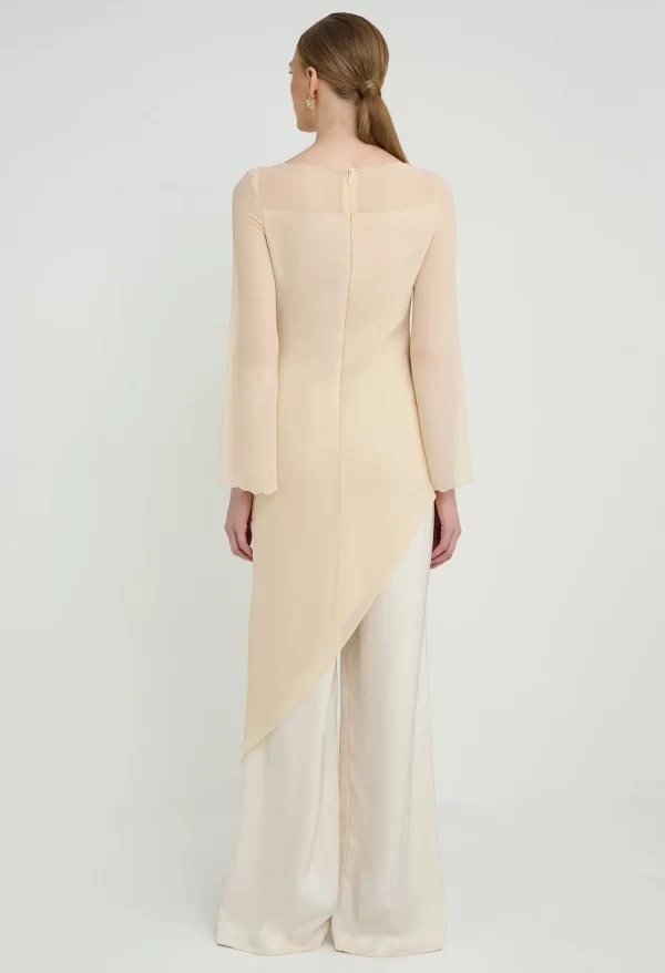 nichii x NURITA HARITH Lustre Asymmetrical Overlay Set - Image 5