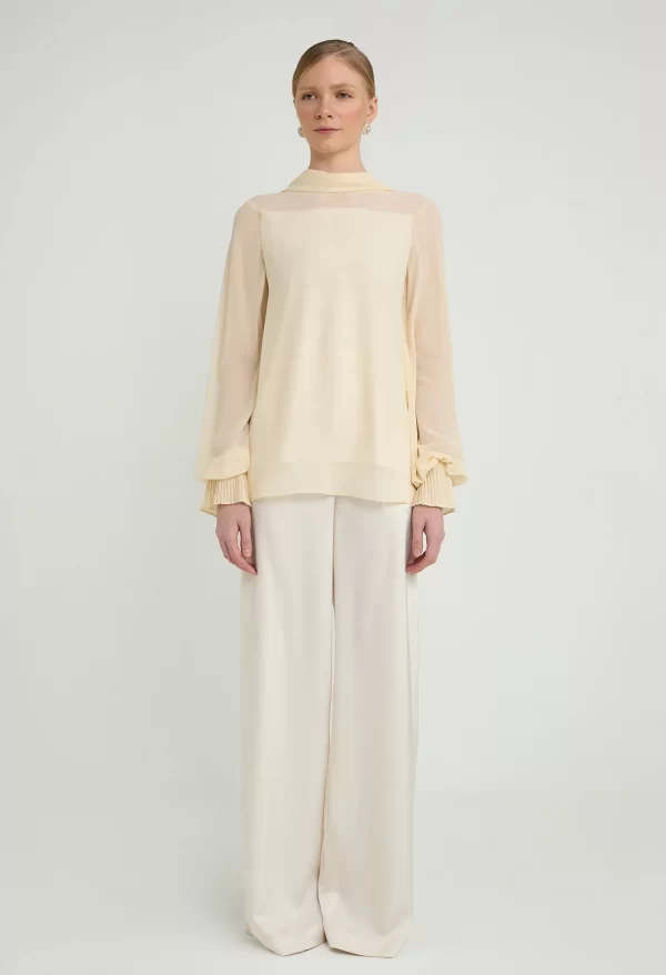 nichii x NURITA HARITH Lustre Draped Funnel Set - Image 7