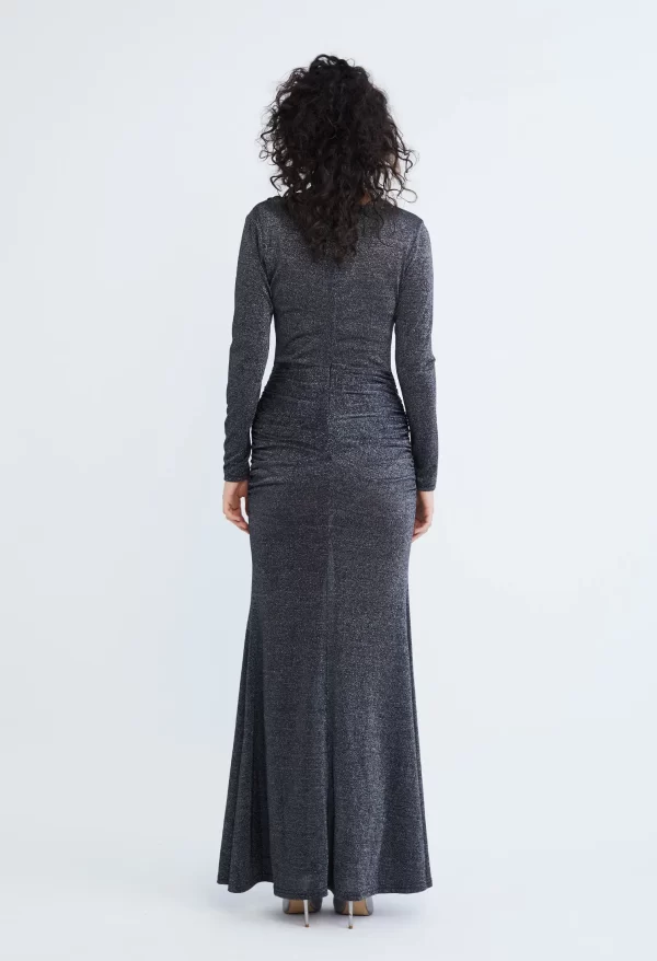 Starlight Glitter Maxi Dinner Dress - Image 3