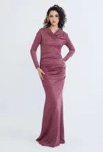 Starlight Glitter Maxi Dinner Dress - Image 4